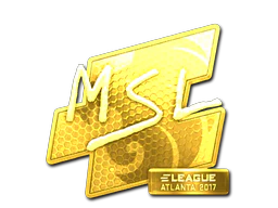 Sticker | MSL (Gold) | Atlanta 2017 image
