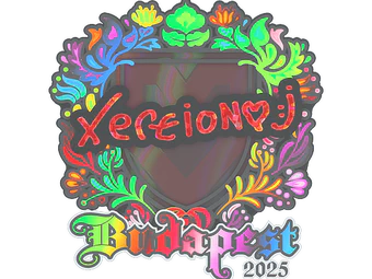 Sticker | xertioN (Holo) | Budapest 2025 image