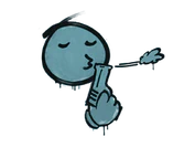 Sealed Graffiti | Quickdraw (Wire Blue) image