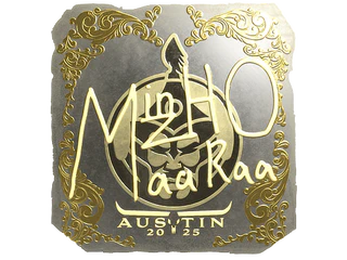 Sticker | mzinho (Gold) | Austin 2025