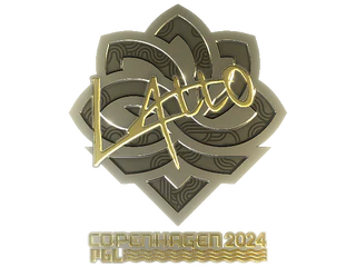 Sticker | latto (Gold) | Copenhagen 2024