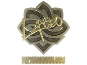 Sticker | latto (Gold) | Copenhagen 2024 image