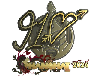 Sticker | 910 (Gold) | Shanghai 2024 image