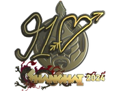 Sticker | 910 (Gold) | Shanghai 2024 image