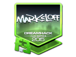 Sticker | markeloff (Foil) | Cluj-Napoca 2015 image