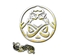Sticker | ENCE (Gold) | Paris 2023 image