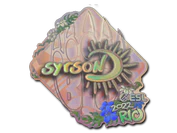 Sticker | syrsoN (Holo) | Rio 2022 image
