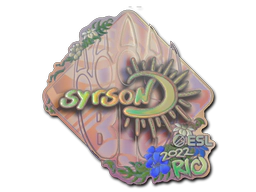 Sticker | syrsoN (Holo) | Rio 2022 image