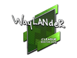 Sticker | wayLander | Boston 2018 image