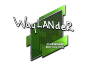 Sticker | wayLander | Boston 2018 image