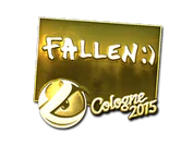 Sticker | FalleN (Gold) | Cologne 2015 image