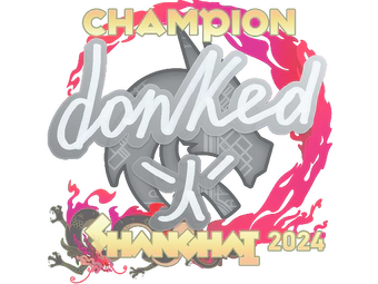 Sticker | donk (Champion) | Shanghai 2024 image