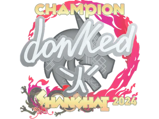 Sticker | donk (Champion) | Shanghai 2024