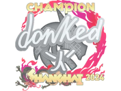 Sticker | donk (Champion) | Shanghai 2024 image