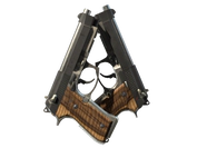 Dual Berettas | Black Limba image