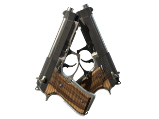 Dual Berettas | Black Limba image