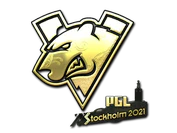 Sticker | Virtus.Pro (Gold) | Stockholm 2021 image
