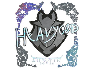 Sticker | Heavygod (Holo) | Austin 2025