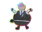 Sticker | Poorly Drawn Number K (Holo) image