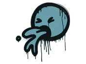 Sealed Graffiti | Puke (Wire Blue) image