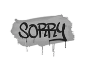 Sealed Graffiti | Sorry (Shark White) image