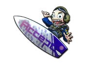 Sticker | Akihabara Accept Surf Ava (Foil) image