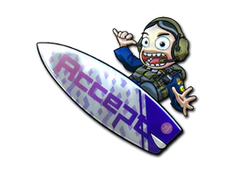 Sticker | Akihabara Accept Surf Ava (Foil)
