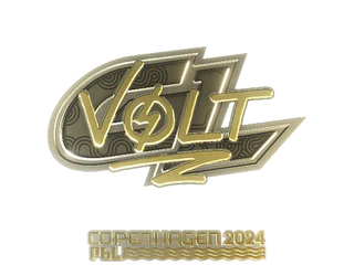 Sticker | volt (Gold) | Copenhagen 2024
