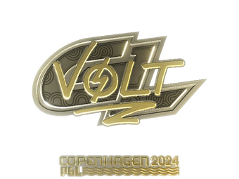 Sticker | volt (Gold) | Copenhagen 2024 image