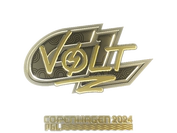 Sticker | volt (Gold) | Copenhagen 2024 image