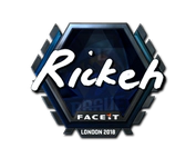 Sticker | Rickeh (Foil) | London 2018 image