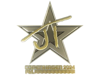 Sticker | JT (Gold) | Copenhagen 2024 image