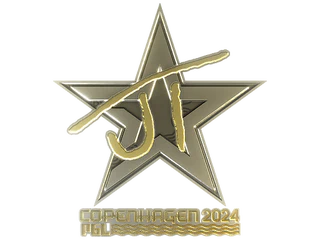 Sticker | JT (Gold) | Copenhagen 2024