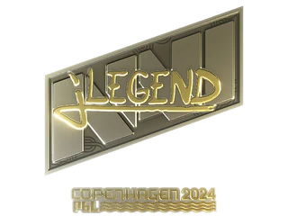 Sticker | jL (Gold) | Copenhagen 2024