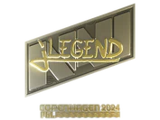 Sticker | jL (Gold) | Copenhagen 2024 image