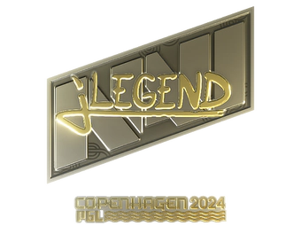 Sticker | jL (Gold) | Copenhagen 2024 image