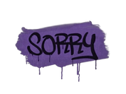 Sealed Graffiti | Sorry (Monster Purple) image