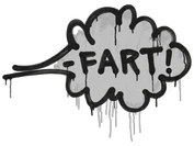 Sealed Graffiti | Fart (Shark White) image