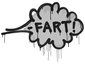 Sealed Graffiti | Fart (Shark White) image