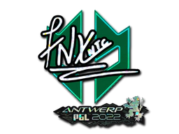 Sticker | fnx (Glitter) | Antwerp 2022 image