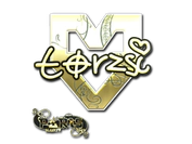 Sticker | torzsi (Gold) | Paris 2023 image