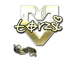 Sticker | torzsi (Gold) | Paris 2023 image