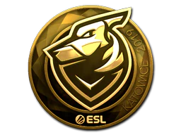 Sticker | Grayhound Gaming (Gold) | Katowice 2019 image