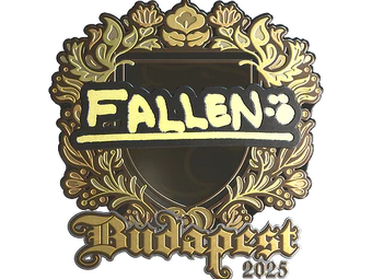 Sticker | FalleN (Gold) | Budapest 2025 image