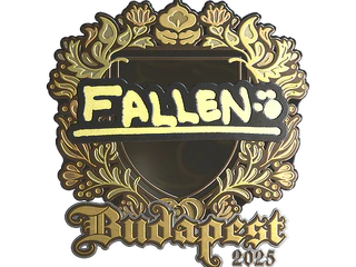 Sticker | FalleN (Gold) | Budapest 2025