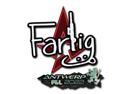 Sticker | Farlig (Glitter) | Antwerp 2022 image