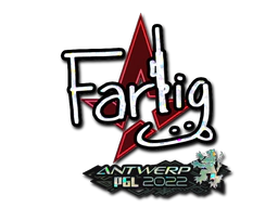 Sticker | Farlig (Glitter) | Antwerp 2022 image