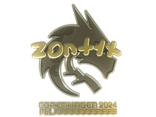 Sticker | zont1x (Gold) | Copenhagen 2024