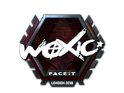 Sticker | woxic (Foil) | London 2018 image