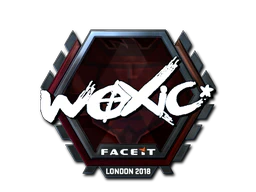 Sticker | woxic (Foil) | London 2018 image